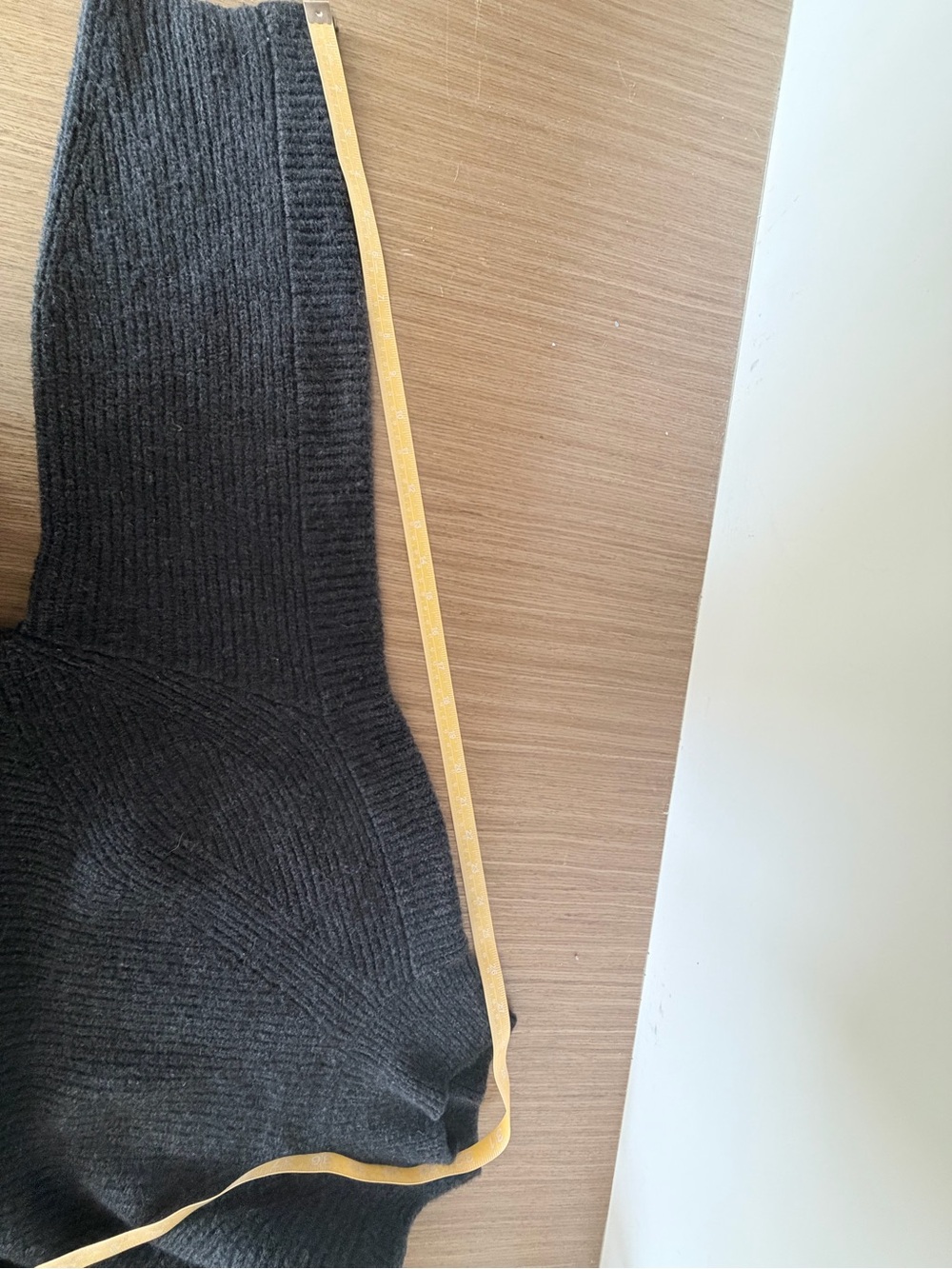 Hugo Boss Charcoal Ribbed Mock Neck Sweater - Picture 5 of 6
